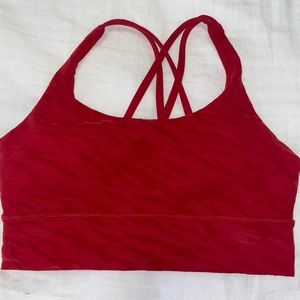 Lululemon lunar new year long line energy bra
